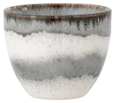 Produktbild von Bloomingville 82072064, Einzelbild, 0,195 l, Grau, Steingut, Tasse, Universal