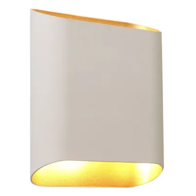 Produktbild von Olucia - BOUKE - Wandleuchte - Weiß / Gold