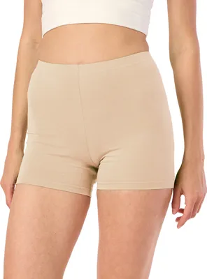 Produktbild von Merry Style Damen Shorts Radlerhose Kurze Hose Boxershorts aus Viskose MS10-283(Beige, XXL)