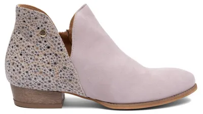 Produktbild von Damen Stiefeletten aus Naturleder, Rosa