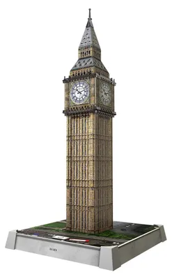 Image de Ravensburger 3D Pz Iconics Big Ben avec lumière