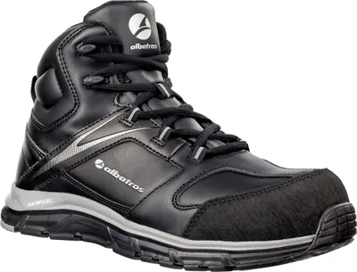 Produktbild von Albatros Vigor Impulse Mid, Männlich, Erwachsener, Sicherheitsschuhe, Schwarz, Leder