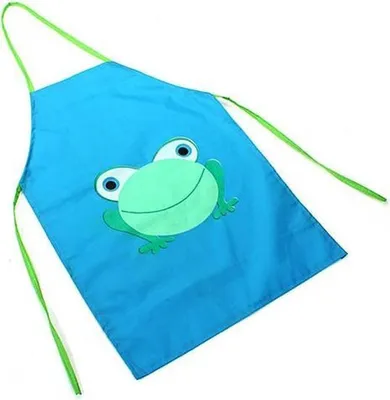 Produktbild von Jumada - Küchenschürze - Frosch - Waschbar - Kinder - Blau