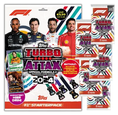 Immagine prodotto di Topps - Turbo Attax Formula 1 2024 - 1 Starter + 5 Booster