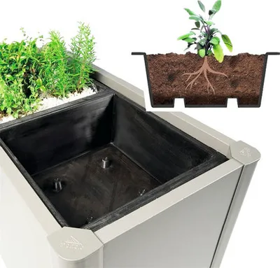 Obrázek produktu pro Vložka Biohort Plast 50 x 50 šedá