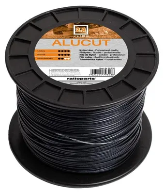 Produktbild von Mähfaden ALUCUT 2,4mm 316m Trimmerfaden 4-Kant Nylonfaden