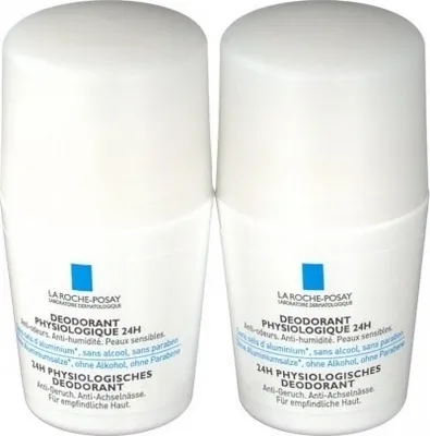 Obrázek produktu pro Fyziologický deodorant roll-on 24H (24HR Physiological Deodorant) 2 x 50 ml