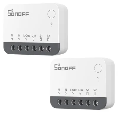 Immagine prodotto di SONOFF Interruttore intelligente Zigbee, compatibile con Alexa e Google Home, confezione da 2, richiede un gateway Zigbee, necessita di un filo neutro