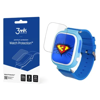 Produktbild von 3mk Display Schutzfolie Watch Protection für Garett Kids 2 GPS 0,2mm (3 Stück)