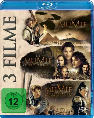 Produktbild von Die Mumie Trilogie (3on1) (Blu-ray)