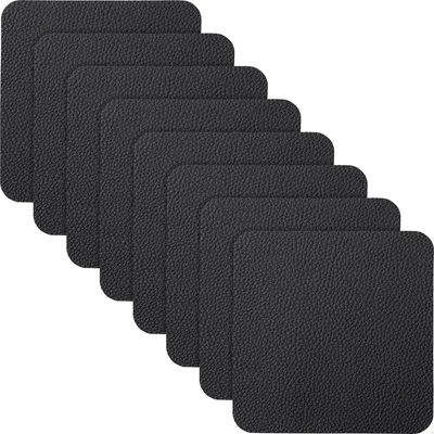 Produktbild von Erwin Müller Untersetzer Lagoa" 8er-Pack schwarz 10x10 cm"