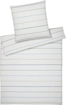 Produktbild von elegante Halbleinen-Bettwäsche-Garnitur Balance Farbe Pastell Größe 135x200+80x80