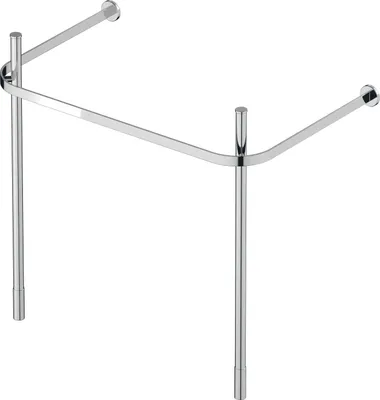 Produktbild von Duravit Duravit Metallkonsole HAPPY D.2 höhenv +50mm f WT 231880 chr