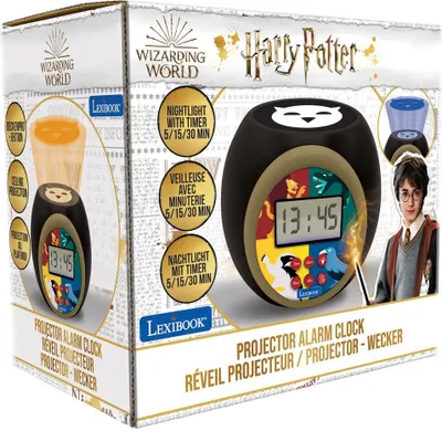 Immagine prodotto di Sveglia con proiettore di Harry Potter con timer