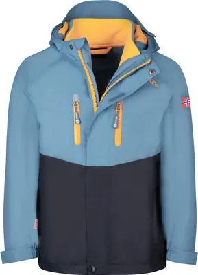 Produktbild von Trollkids Jungen Wasserdichte Jacke Blau 418-196 Grösse 98