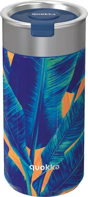 Image de Tasse Quokka Thermo avec passoire Boost 400 ml bleu jungle