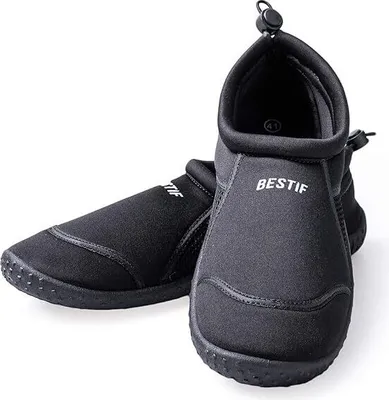 Produktbild von Badeschuhe Damen Schwimmschuhe Neopren Wasserschuhe Surfschuhe Strandschuhe 36 Schwarz