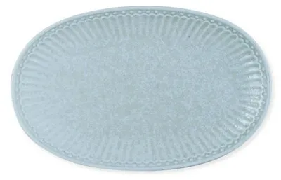 Produktbild von Greengate Plätzchenteller Alice Oval Ice Blue (23cm)