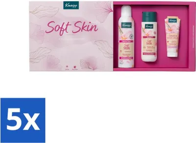 Produktbild von Kneipp - Soft Skin Collection Luxus Geschenkset - Duschschaum - Vorteilspack - 5 Stücke