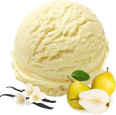 Image de Glace vanille poire en poudre 333 g