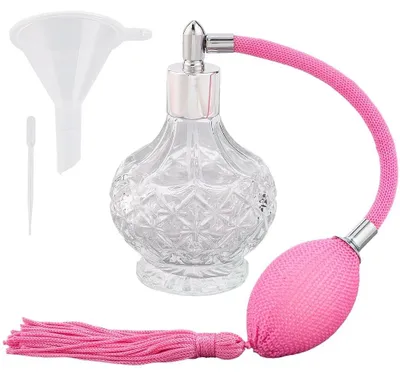 Zdjęcie produktu dla 100 ml szklanej butelki z atomizerem do perfum, olejków i lotionów