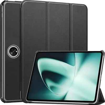 Produktbild von OnePlus Pad Hülle - Tri-Fold Ständer Klapphülle mit Schlaf/Wach-Funktion - Schwarz