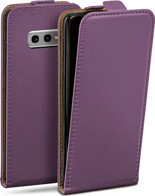 Produktbild von moex® Flip Case kompatibel mit Samsung Galaxy S20 / S20 5G - Hülle mit 360 Grad Schutz, Lila