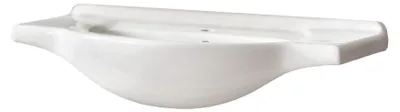 Immagine prodotto di Lavabo da incasso in Vetroceramica CFP 85 cm, bianco lucido