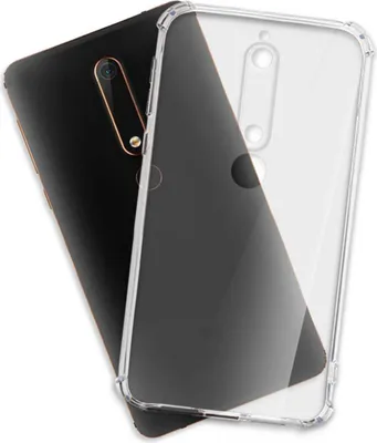 Produktbild von TPU Hülle Clear Armor Soft Case für Nokia 6.1 (5.5'') - transparent