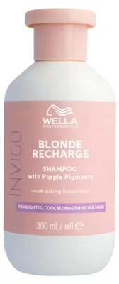 Produktbild von Wella Professionals Invigo Blonde Recharge Color Refreshing Shampoo Cool Blonde