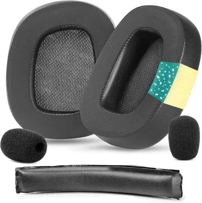 Productafbeelding van Oorkussens en hoofdbandkussen voor Logitech G930, G930s, G430 en G432 koptelefoon
