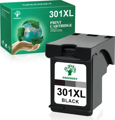 Produktbild von 301XL Druckerpatronen Schwarz für HP 301 XL Black Deskjet 1050 2540 2050 A 3050 Envy 4500 4504 5530 OfficeJet 2544 2620 4630 4632 2622 4634