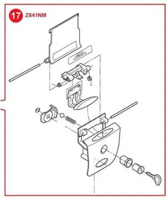 Produktbild von Kofferraumschliessendes Element K35Nt