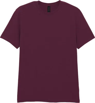 Obrázok produktu pre Gildan 64000 | Softstyle Pánske tričko s módnym golierom - Farba: bordová - Veľkosť: 3XL