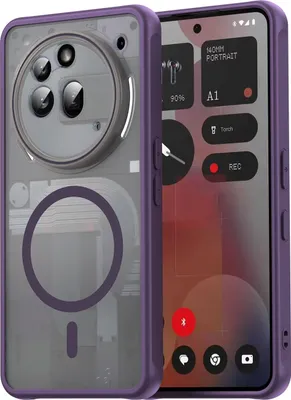 Produktbild von Matte Case Magsafe Hülle für Nothing Phone 3A Pro Schutzhülle Kratzfest Passgenau in Lila
