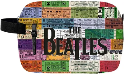 Produktbild von The Beatles Tickets Kosmetiktasche Black