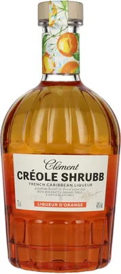 Produktbild von Clément Créole Shrubb Liqueur D'Orange 40% Vol. 0,7l