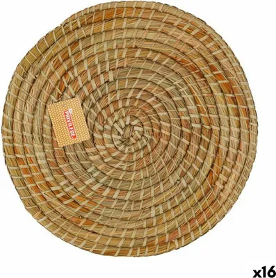 Obrázek produktu pro Košík na podtácky Privilege hnědý košík Ø 35 cm (16 kusů)