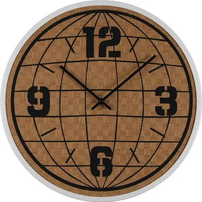 Image de Horloge murale Versa métal 4 x 40 x 40 cm
