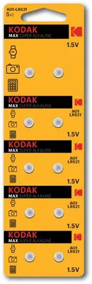 Produktbild von KODAK Max Alkaline AG1 / LR621 / 364 / 1,5V / BP10
