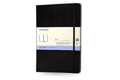 Immagine prodotto di Moleskine 9788862931939 MOLESKINE Sketchbook, XL, 165g/mq, copertina rigida, nero