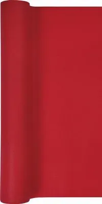Produktbild von Tischläufer Uni rot 490x40cm