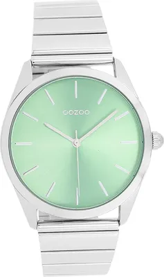 Produktbild von Oozoo Damen Herren Armbanduhr silber Analog Timepieces Metallarmband D2UOC11516