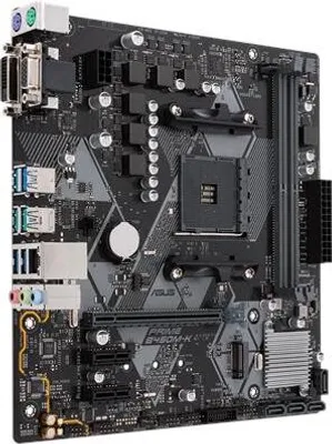 Zdjęcie produktu dla ASUS Prime B450M-K II, AMD, Socket AM4, AMD Ryzen 2000 Series, AMD Ryzen Threadripper 1000 Series, AMD Ryzen Threadripper 2000 Series, DDR4-SDRAM, 64 GB, DIMM