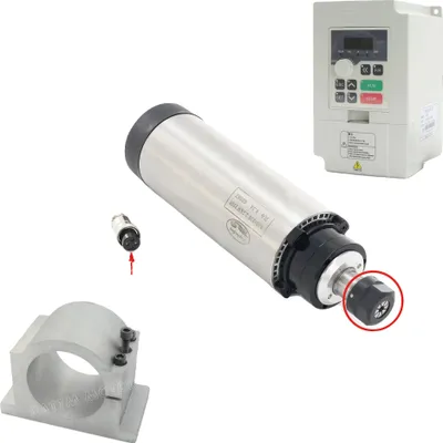 Obrázok produktu pre Motor vretena CNC, výkon 2,2 kW, vzduchové chladenie, s upínačom VFD