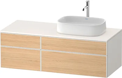 Produktbild von DURAVIT ZE4827030840000 Konsolen-WTU wh. Zencha 550x1300x442m