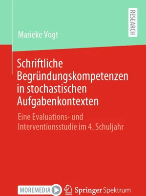 Produktbild von Schriftliche Begründungskompetenzen in stochastischen Aufgabenkontexten