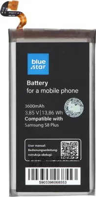 Produktbild von AKKU passend für Samsung Galaxy S8 Plus 3600 m/Ah Li-Ion BS PREMIUM