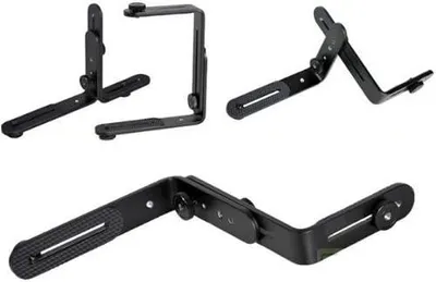 Produktbild von Universelle, verstellbare Doppel-L-Arm-Halterung für Kamera und Speedlite-Blitzgerät