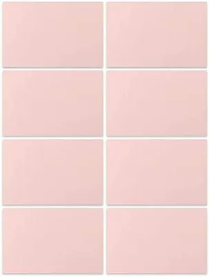 Immagine prodotto di Set di 8 blocchi di gomma rosa per timbri